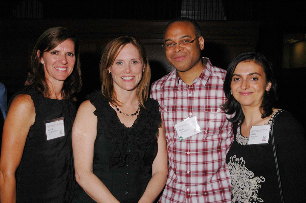 Alums from the Class of 1991 at a reunion