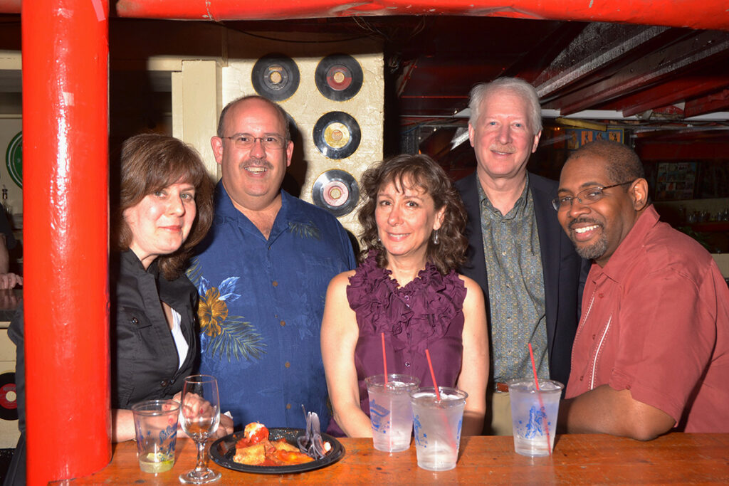 Alums from the Class of 1981 at a reunion