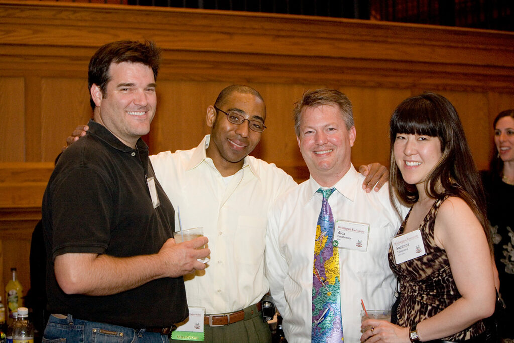 Alums from the Class of 1991 at a reunion