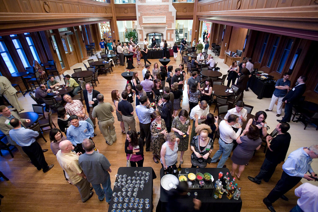 Alums from the Class of 1991 at a reunion