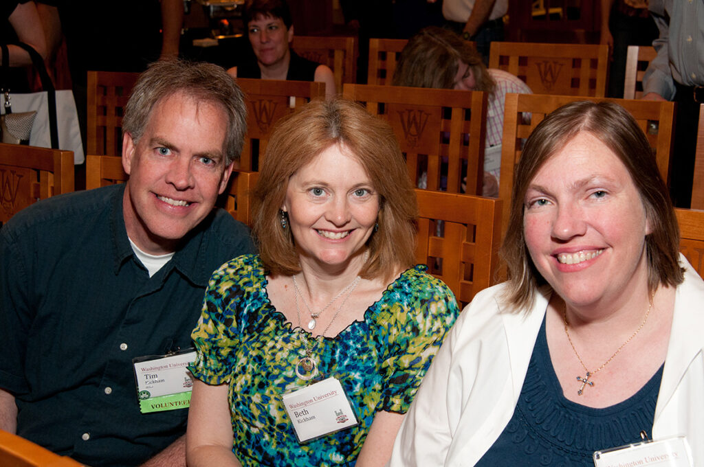 Alums from the Class of 1986 at a reunion