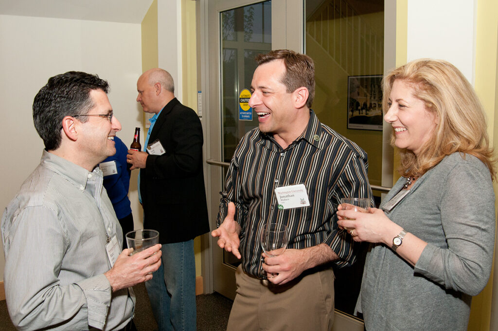 Alums from the Class of 1986 at a reunion