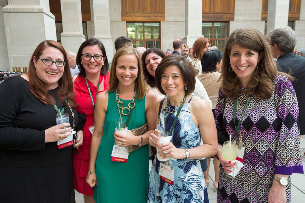Alums from the Class of 1991 at a reunion