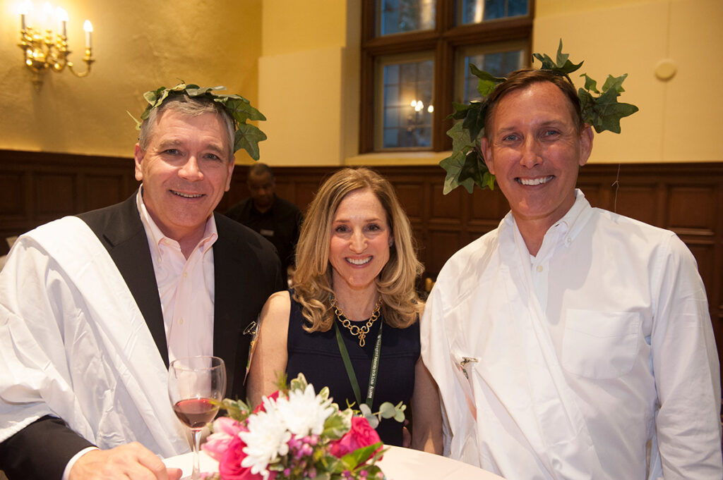 Alums from the Class of 1981 at a reunion
