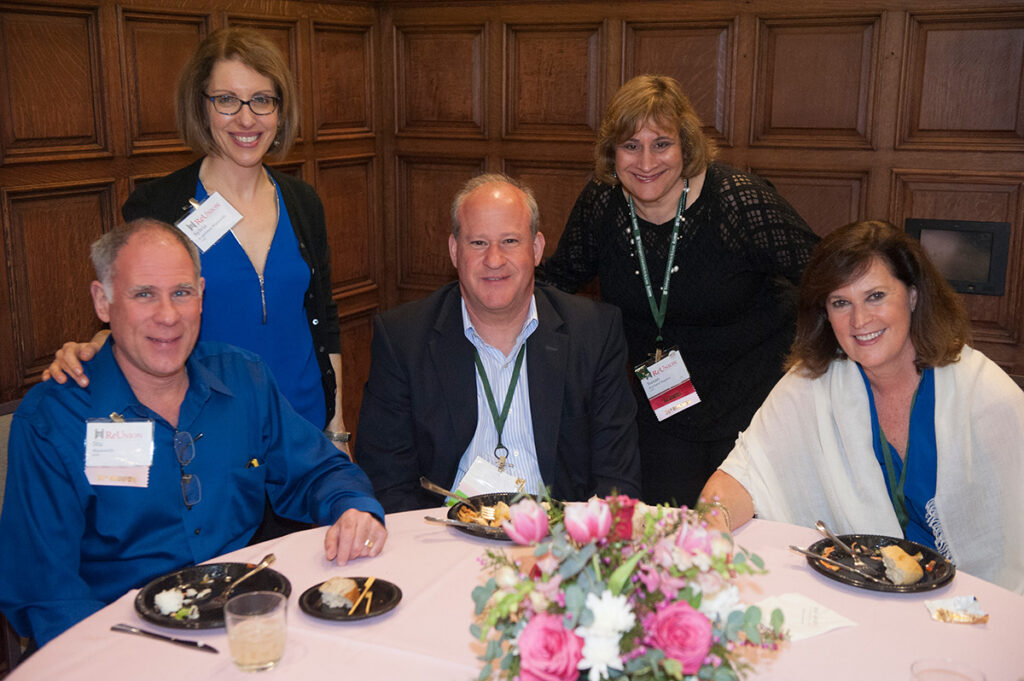 Alums from the Class of 1981 at a reunion