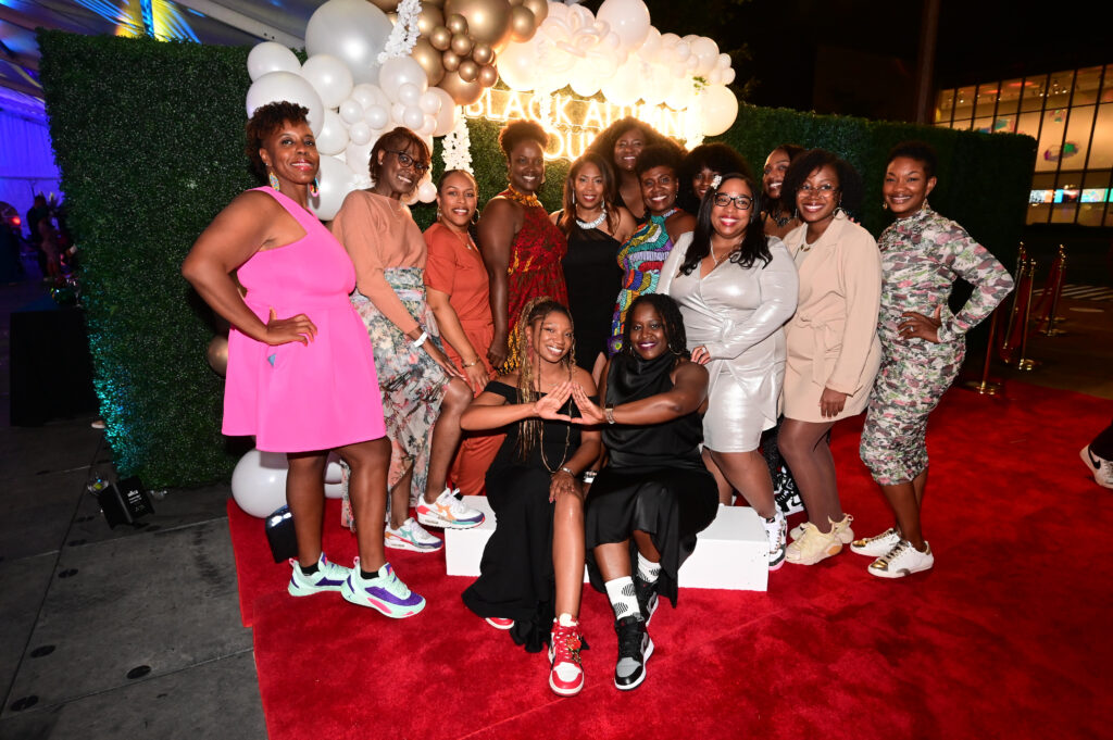 2023-10-14--during the 40th Annual WashU Black Alumni Council (BAC) Sneaker Ball in Tisch Park on the campus of Washington University in St. Louis, Missouri.