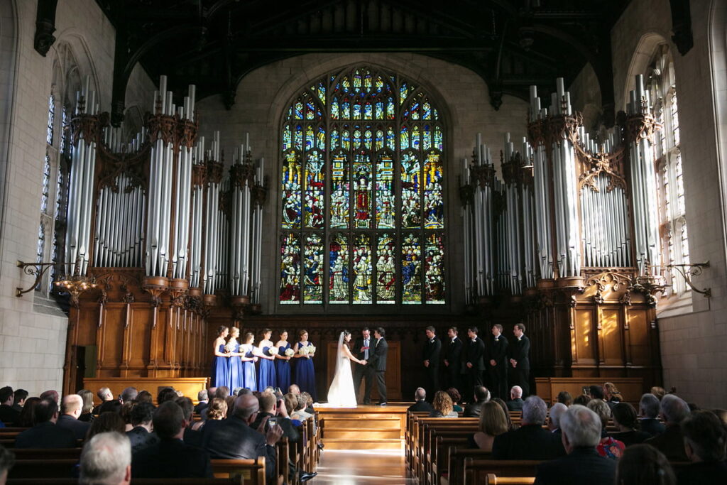 Wedding at Graham Chapel