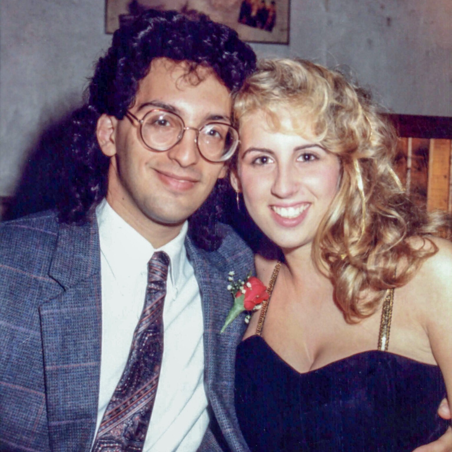 Then photo for Suellen Bergman and Harris Bergman