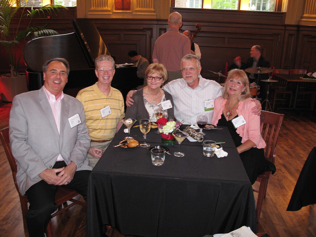 WashU alums during their 40th reunion