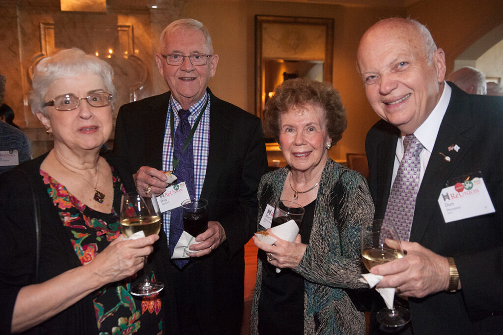 WashU alums during their 60th reunion