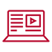 red computer icon