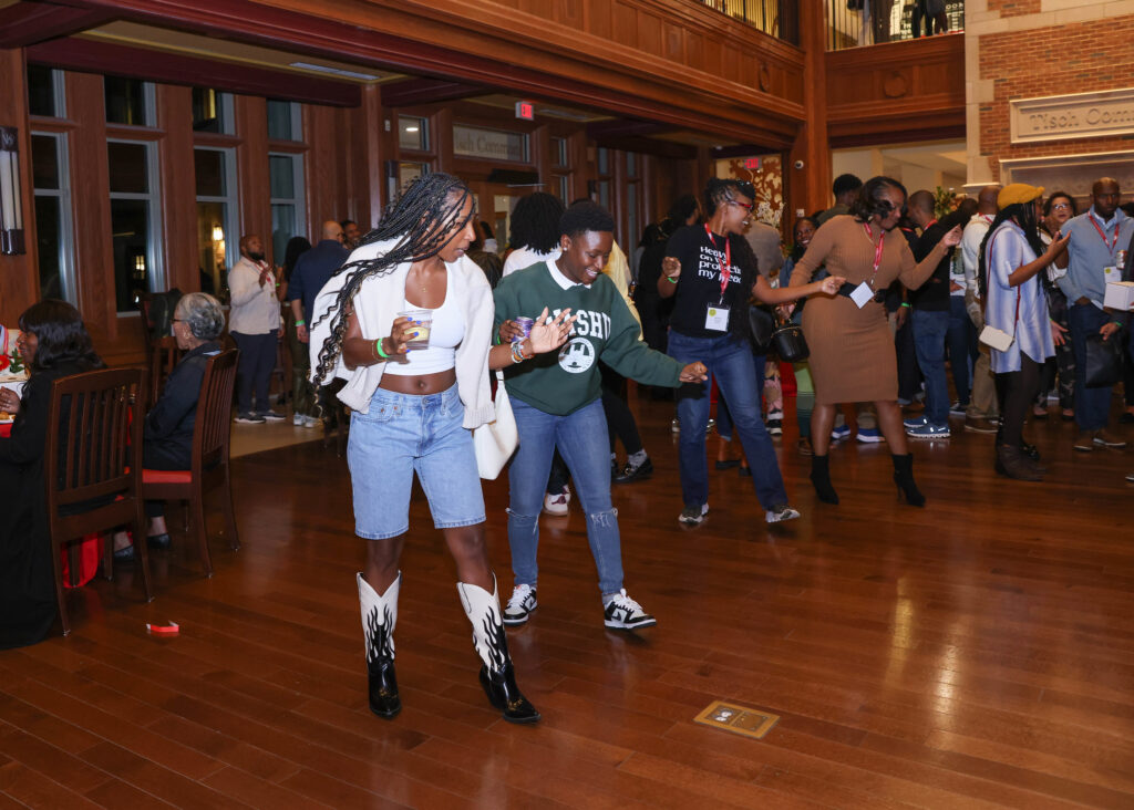 2023-10-13-- WashU alumni and friends returned to campus of Washington University in St. Louis, Missouri for Black Alumni Weekend.