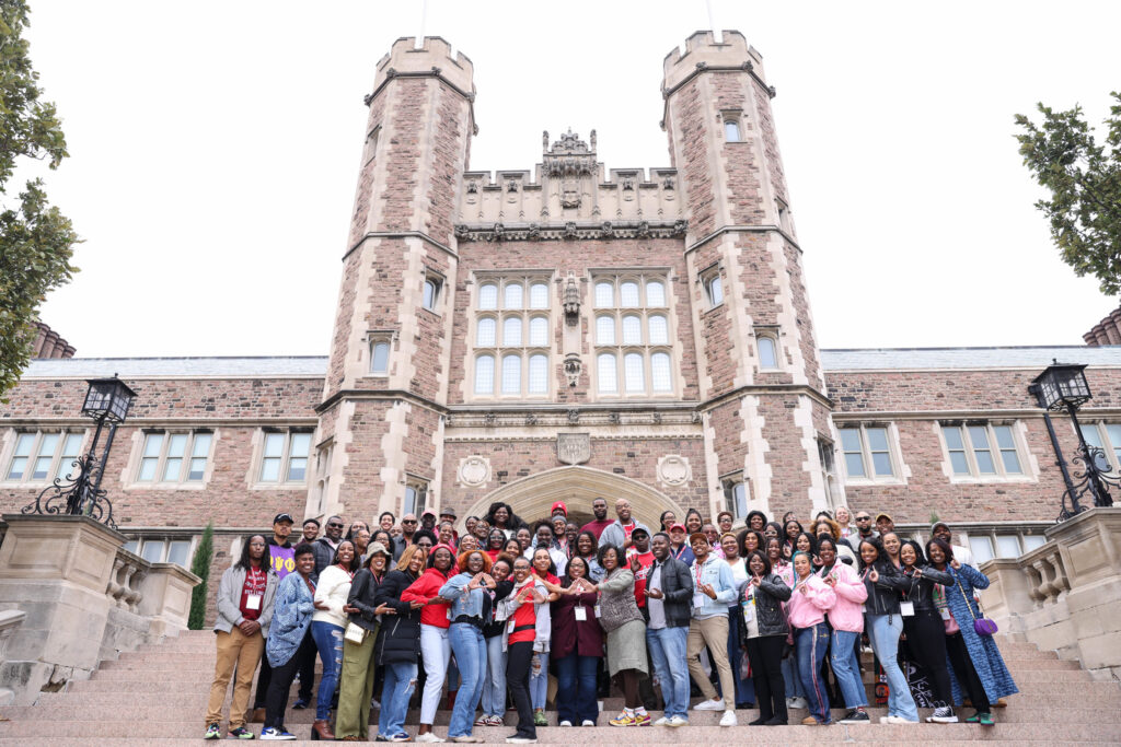 2023-10-14-- WashU alumni and friends returned to campus of Washington University in St. Louis, Missouri for Black Alumni Weekend.