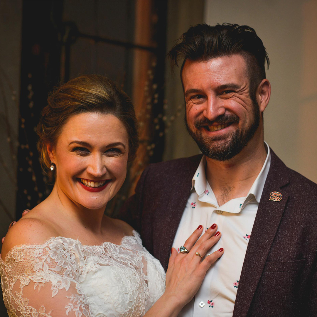 Recent photo of Amy and Chris