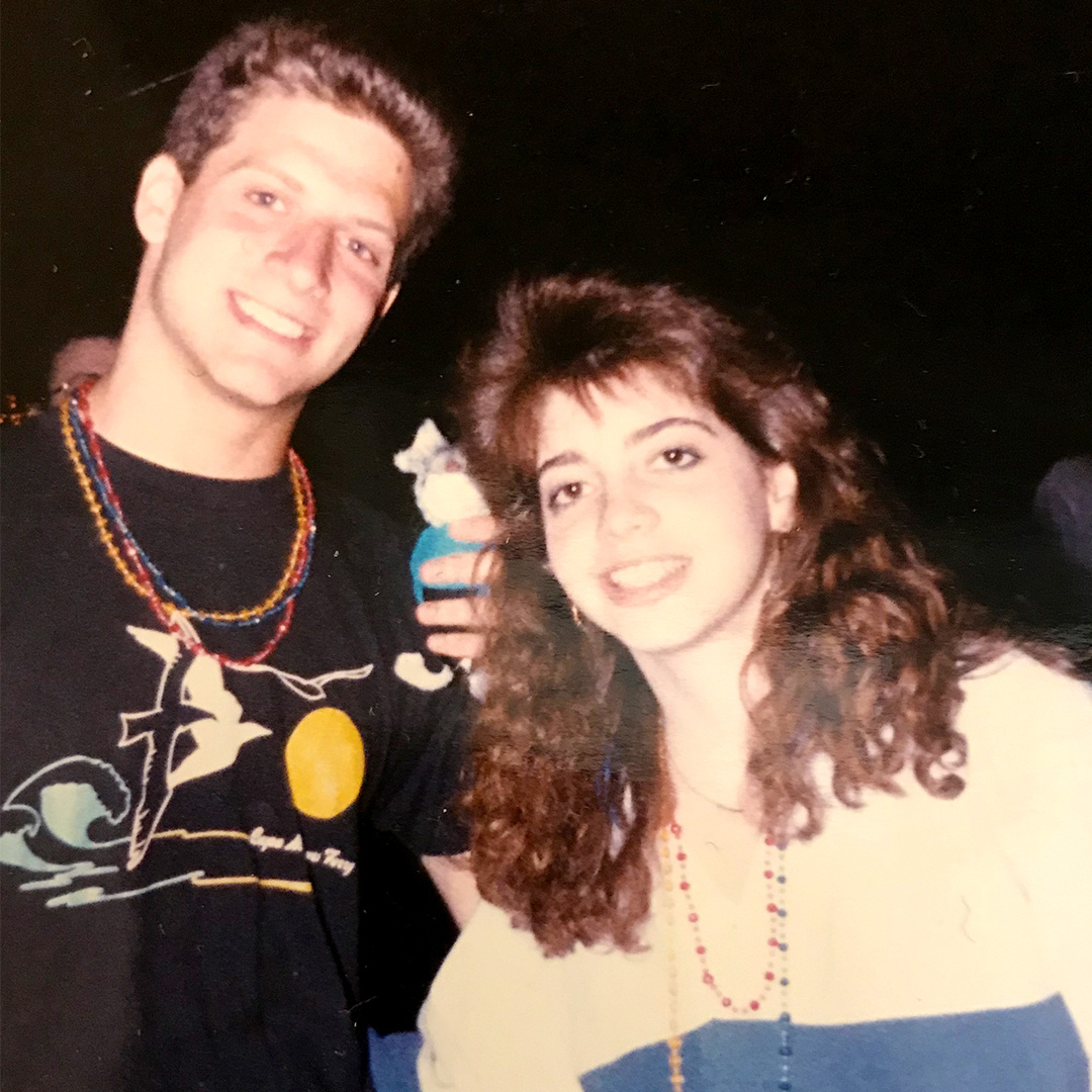  Debbie (German) Kimberg, BS '89, and Jordan Kimberg, BS '91, MS '91 then